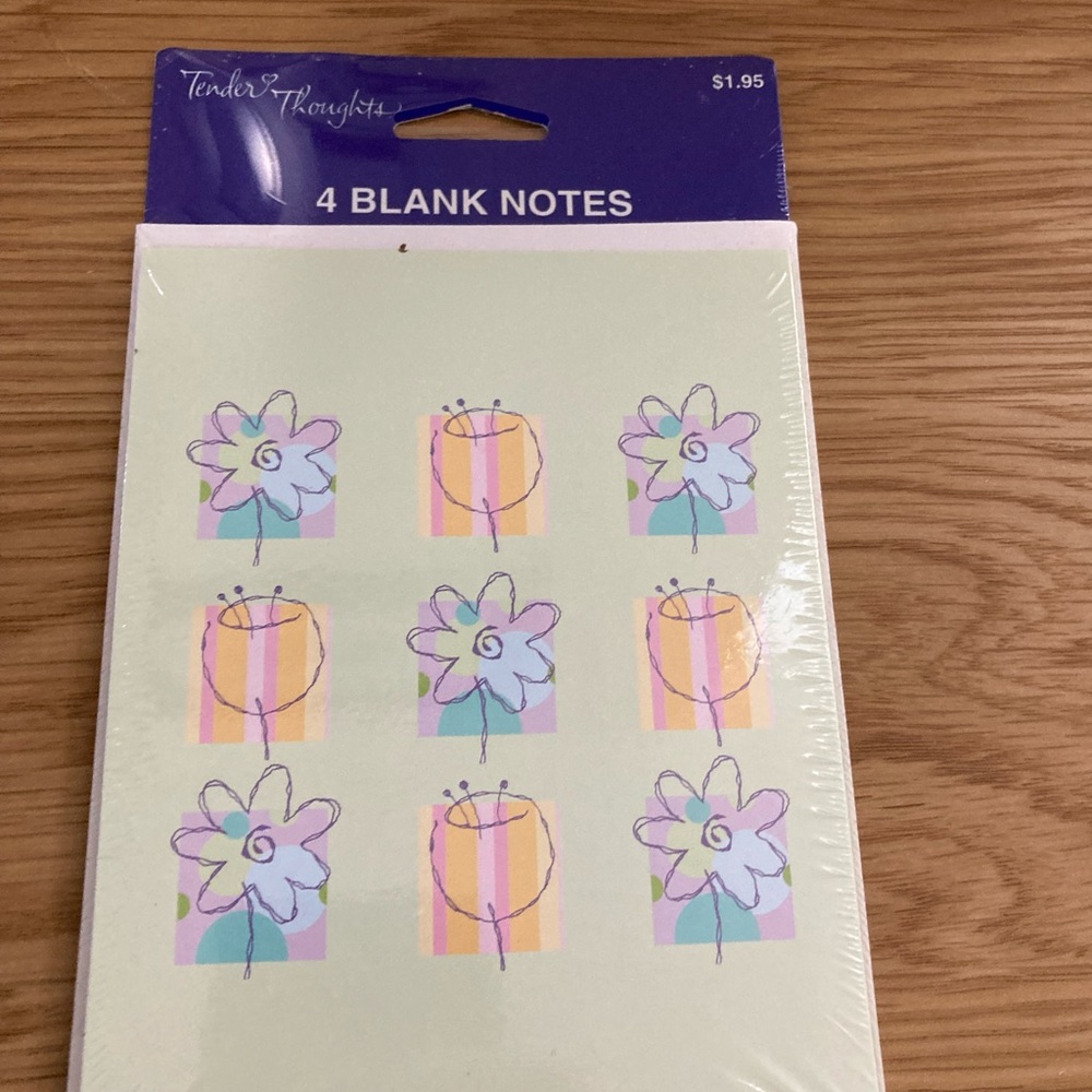 Bundle - Blank Note Cards (8 Cards) - NWT